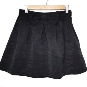 Bethany Mota‎ black skirt with bow size XS